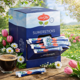 Van Gilse - Suikersticks - pak met 200 stuks van 5 gram