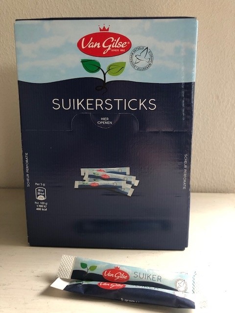 Van Gilse - Suikerstaafjes - 200 x 5 gram