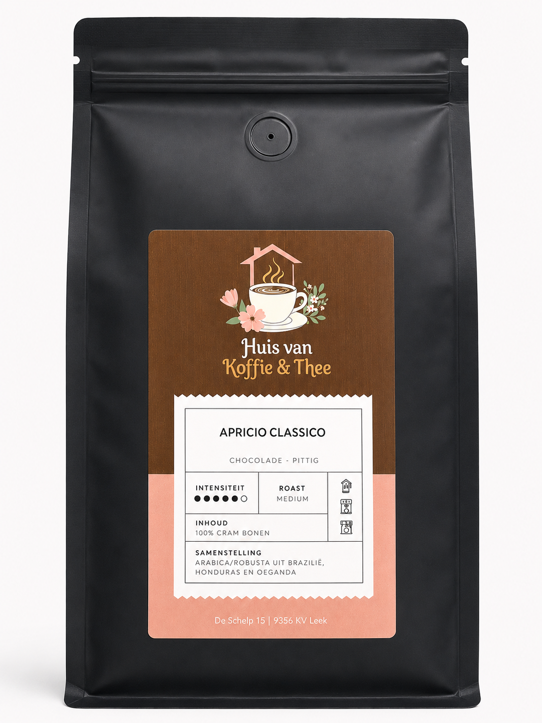 Aprigio Clássico - Maya Classic Koffiebonen - 1kg - Afbeelding 2