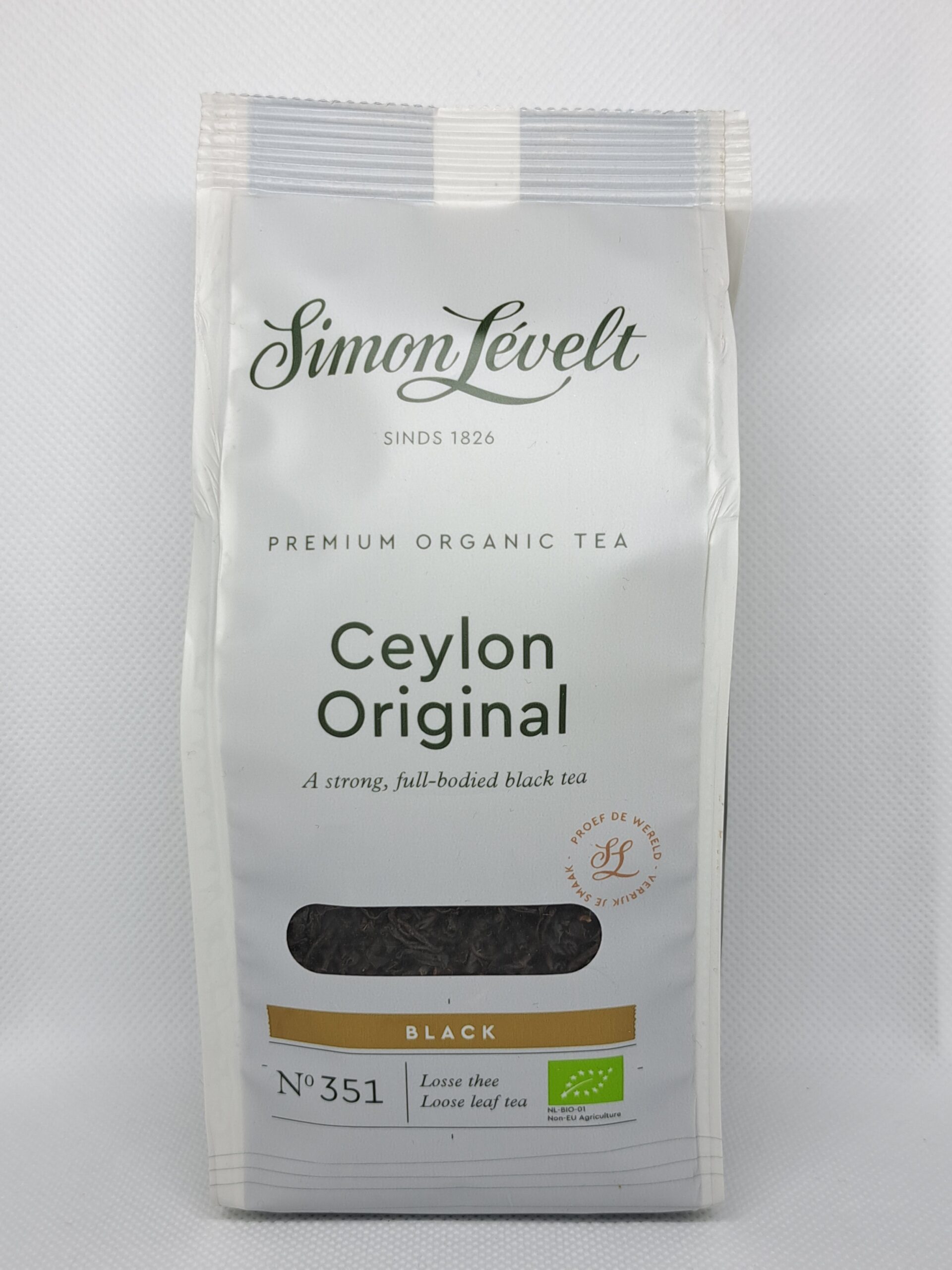 Simon Lévelt - Thee los - Ceylon Original BIO Nr. 351 - 90 gram