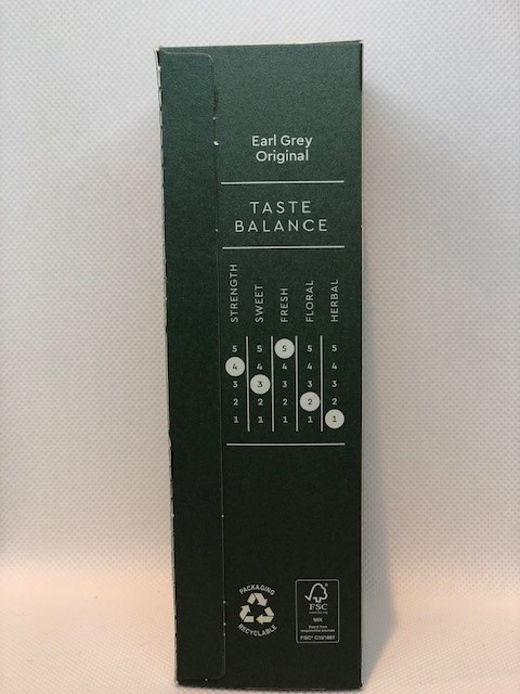 Simon Lévelt - theezakje - Earl Grey Original BIO nr. 301 - 20 zakjes - Afbeelding 2