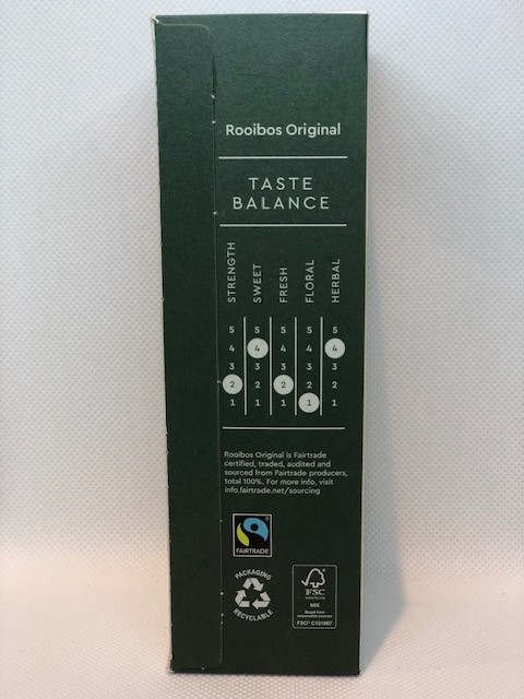 Simon Lévelt - theezakje - Rooibos Original BIO nr. 309 - 20 zakjes - Afbeelding 2