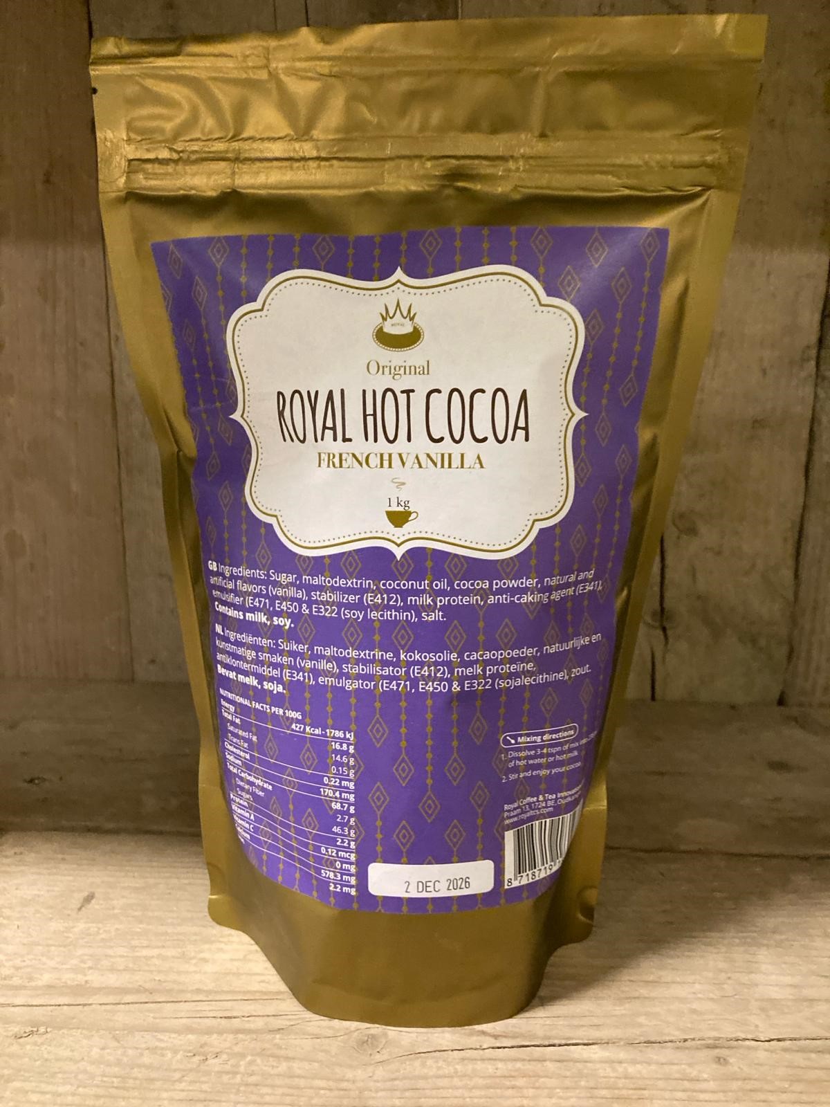 Royal Hot Cocoa French Vanilla – 1 kg
