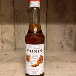 Monin koffiesiroop kleine fles - Salted Caramel 250 ml