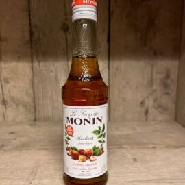 Monin koffiesiroop kleine fles - Hazelnoot 250 ml