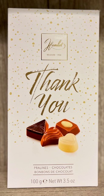 Belgische Bonbons 'Thank You' - 100 gram