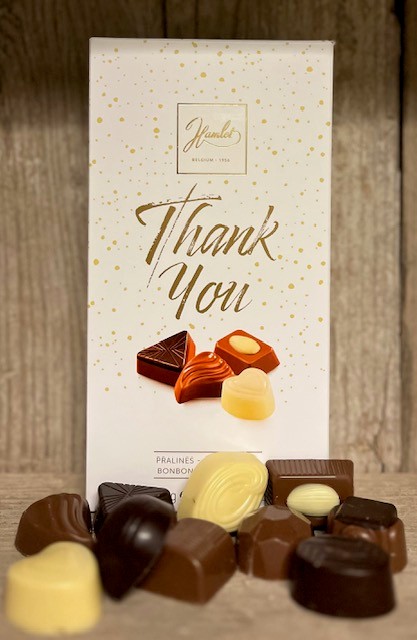 Belgische Bonbons 'Thank You' - 100 gram - Afbeelding 2