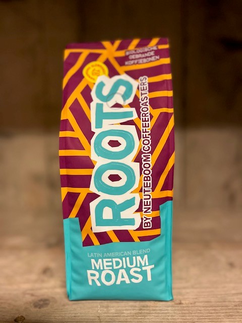 ROOTS - Koffiebonen Latin American blend, Medium Roast BIO - 500 gram
