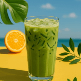 Alternative view of Matcha Green Tea mix - 340 gram