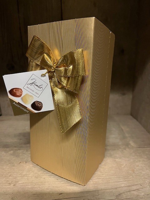 Hamlet - Ballotin Belgische pralines Gold - 250 gram