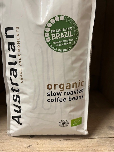 Australian - Brazil Special Blend coffee beans - 1kg BIO - Afbeelding 2