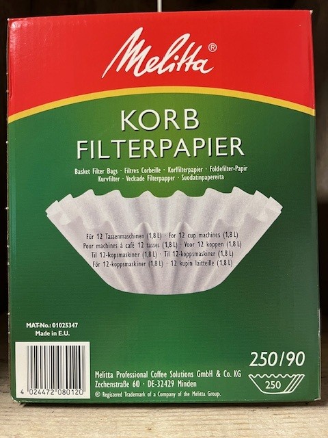 Melitta korffilters 250/90 - 250 stuks - Afbeelding 3