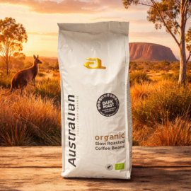 Australian - Dark Roast Coffee Beans -1kg BIO