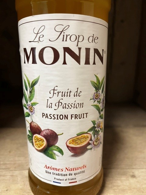 Monin siroop Passion Fruit (passievrucht) - grote fles 700ml - Afbeelding 2