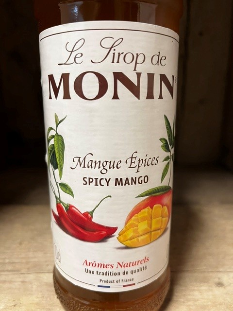 Monin siroop - Spicy Mango (pittige mango) - grote fles 700ml - Afbeelding 2
