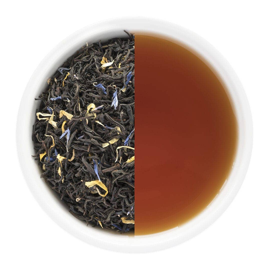 Monista Tea | French Earl Grey | zwarte thee met korenbloem & goudsbloem los - Afbeelding 3