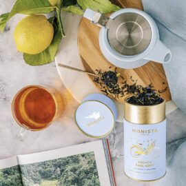 Alternative view of Monista Tea | French Earl Grey | zwarte thee met korenbloem & goudsbloem los