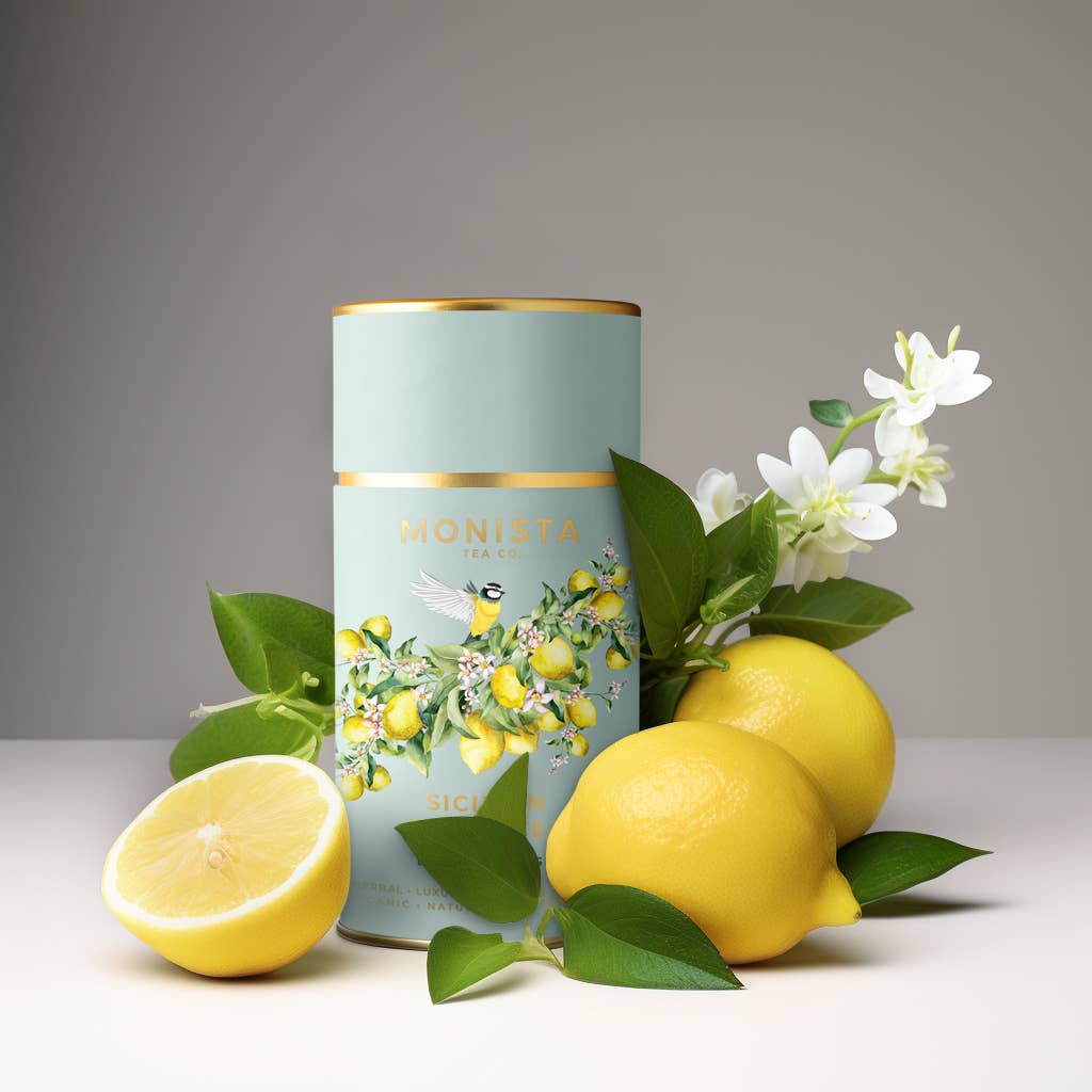 Monista Tea | Sicilian Citrus Tea | biologische losse kruidenthee - Afbeelding 2