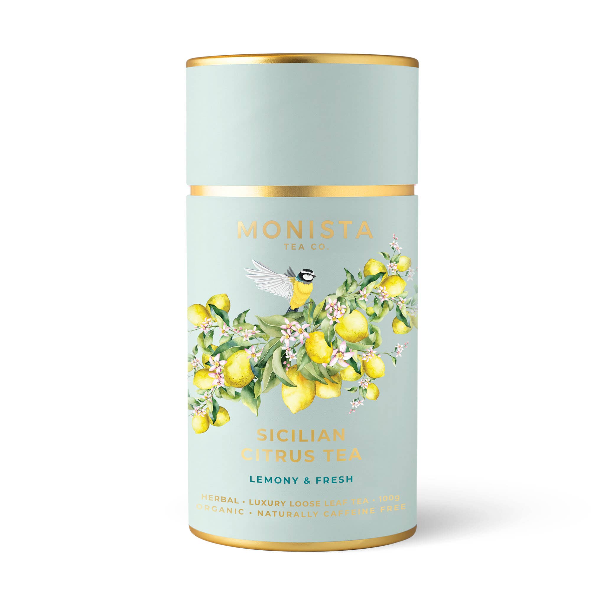 Monista Tea | Sicilian Citrus Tea | biologische losse kruidenthee
