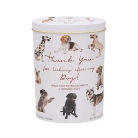 Thank You (Dogs) Vanilla Fudge - in bewaarblik (ovaal) 250 gram - Afbeelding 2