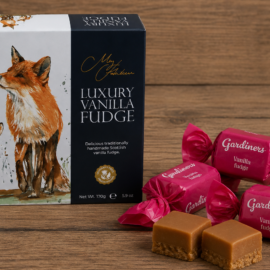 Luxury Vanilla Fudge Fox - in geschenkdoos 170 gram - Afbeelding 4