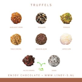 Alternative view of Truffels variatiemix - 14 stuks in 8 verschillende smaken